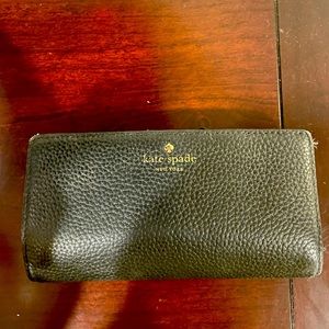 Black Kate Spade Wallet